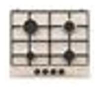 Glem GT64SA - Table de cuisson au gaz - 4 plaques de cuisson - largeur : 58.5 cm - profondeur : 50 cm - sable Sable