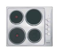 GTL640IX - Table de cuisson électrique - 4 plaques de cuisson - Niche - largeur : 56 cm - profondeur : 48 cm - acier inoxydable