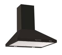 Glem Gas Hotte décorative murale 60cm 569m3/h noir - GHP650BK