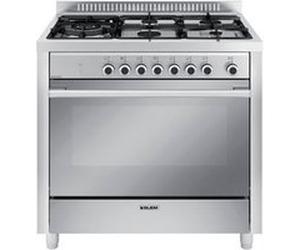Glem Matrix GX960CVIX - Cuisinière - intégrable - largeur : 90 cm - profondeur : 60 cm - hauteur : 86 cm - avec système auto-nettoyant acier inoxydable Acier inoxydable G