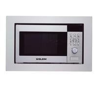 Glem Micro-ondes Gril Encastrable 20l 900w Inox GMI203IX-1
