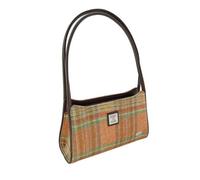Glen Appin Fiddich Harris Petit sac à main en tweed, Col 148 Orange pâle, s