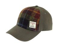 Glen Appin Harris Tweed Casquette de Baseball - Marron - Taille Unique