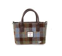 Glen Appin Harris Tweed LB1228 Sac fourre-tout authentique pour femme 20 x 30 x 11 cm (H x l x P), multicolore, 20cm H x 30cm W x 11cm D