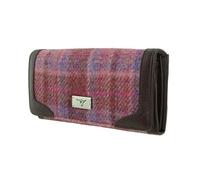 Glen Appin Harris Tweed LB2000 Porte-monnaie pliable pour femme, Couleur 103 rose, S, Décontracté