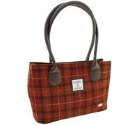 Glen Appin Harris Tweed Sac classique - LB1003 - Cassley, Couleur 117 marron orange