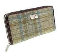 Glen Appin of Scotland Harris Tweed Staffa LB2100-COL132 Portefeuille zippé Beige, beige, Poche