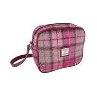 Glen Appin of Scotland LB1210 Harris Tweed Mini sac en tweed Rose vif 138, Couleur 138 rose vif, Fourre-tout