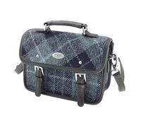 Glen Appin Sac à bandoulière Mini Bervie en Harris Tweed avec sangle réglable et amovible, s