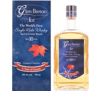 Glen Breton Ice 10 Years Old The World's First Single Malt Whisky Aged in Icewine Barrels 40% Vol. 0,7l in Giftbox