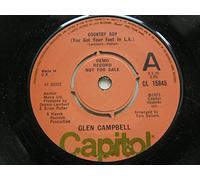 Glen Campbell - Glen Campbell Country Boy/Record Collector's Dream 7" Capitol CL15845 EX 1976 demo
