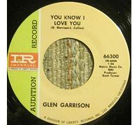 GLEN GARRISON - i'll be your baby tonight / you know i love you 45 rpm single