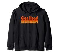 Glen Head, style rétro des années 80 à New York Sweat à Capuche