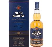 Glen Moray Speyside 18 Ans Elgin Heritage American Cask Whisky avec Emballage Cadeau 700 ml