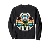 Glen of Imaal Terrier Propriétaire de chien Summer Vibes Vacation Beach Sweatshirt