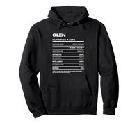 Glen Valeur Nutritive Nom Drôle Sweat à Capuche