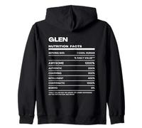 Glen Valeur Nutritive Nom Drôle Sweat à Capuche