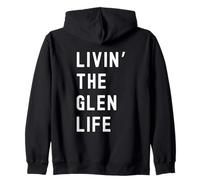 Glen vivant la vie de Glen Nom Amusant Sweat à Capuche