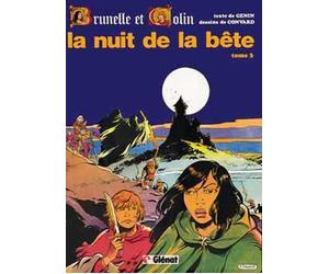 Glénat brunelle et colin tome 3 - la nuit de la bete
