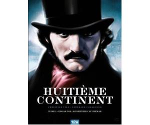 GLENAT huitième continent tome 1 - Edgar Poe : le dernier cauchemar