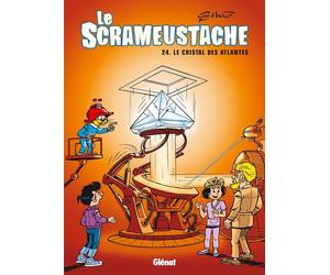Glénat le scrameustache tome 24 - le cristal des atlantes