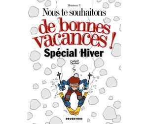 Glénat nous te souhaitons de bonnes vacances ; spécial hiver