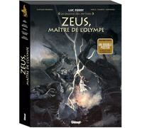 GLENAT Zeus, maître de l'Olympe - coffret - La Naissance des Dieux, Les Guerres de Zeus, Les Amours de Zeus