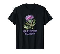 Glencoe Scotland Aquarelle Chardon T-Shirt
