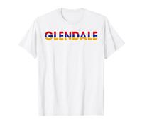 Glendale California avec Drapeau arménien pour Homme et Femme. T-Shirt