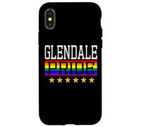 Glendale Pride Drapeau Arc-en-Ciel Gay Lesbienne Queer LGBT Coque pour iPhone X/XS