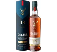 Glenfiddich 18 ans Single Malt Scotch Whisky avec coffret cadeau - 70cl