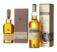 Glenkinchie 12 Years Old Single Malt Scotch Whisky 70 cl & Cragganmore 12 Years Old Single Malt Scotch Whisky 70 cl