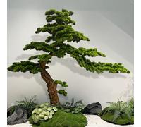 Glenmi Sapin Artificiel réaliste, Grande Plante Artificielle, Tronc texturé, Symbole d'harmonie, Aucun Entretien nécessaire, décoration intérieure et extérieure for la Maison et Le Bureau(3ft)