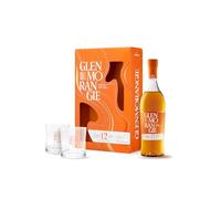 Glenmorangie The Original 12 ans Single Malt Whisky 70cl 40% étui 2 verres | Whisky single malt 40%. Vieilli 12 ans en fûts de bourbon. Profil net et fruité.