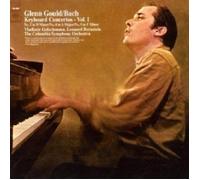 GLENN GOULD - BACH: KEYBOARD CONCERTOS NOS.1,4 & 5 CD 9 TRACKS PIANO NEUF