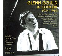 Glenn Gould in Concert, 1951-1960