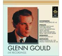 Glenn Gould, Piano : Enregistrements Live (1958-1960)