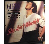 Glenn Medeiros - She ain't worth it (Remix, feat. Bobby Brown) / Vinyl Maxi Single [Vinyl 12'']