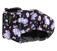 Glenndarcy Couche de Chien - Pas DE Trou DE Queue - pour Bouledogue français - Unicorns Medium & 2 Washable Pads