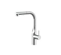 Glera mitigeur Evier Bec Tube Mobile+Douchette Extr - ROCA A5A854DC00