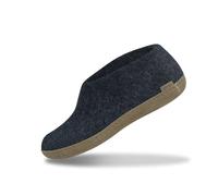 Glerups Chaussons unisexe adulte en feutrine A-01-00 - bleu - denim,