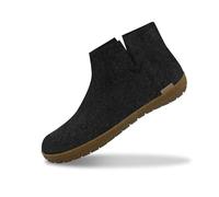 Glerups Chaussons unisexe adulte en feutrine A-01-00 - noir - charcoal,