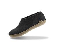 Glerups Chaussons unisexe adulte en feutrine A-01-00 - noir - charcoal,