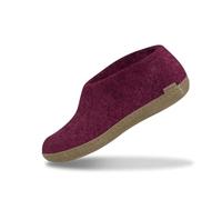 glerups dk A Shoes Mixte Adulte Pantoufles en Feutre,Chaussons, Rose (Cranberry),38 EU