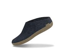 glerups dk B Slipper Mixte Adulte Pantoufles en Feutre,Chaussons, Bleu (Denim),37 EU
