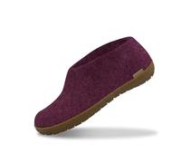 glerups dk B Slipper Mixte Adulte Pantoufles en Feutre,Chaussons, Rose (Cranberry),41 EU