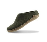 glerups dk B Slipper Mixte Adulte Pantoufles en Feutre,Chaussons, Vert (Forest),45 EU