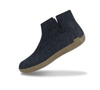 glerups dk G Ankle Shoe Mixte Adulte Pantoufles en Feutre,Chaussons, Bleu (Denim),40 EU