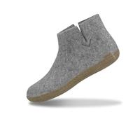 glerups dk G Ankle Shoe Mixte Adulte Pantoufles en Feutre,Chaussons, Gris (Grey),37 EU
