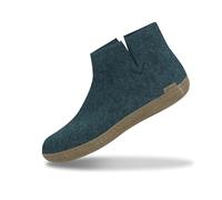 glerups dk G Ankle Shoe Mixte Adulte Pantoufles en Feutre,Chaussons, Turquoise (Petrol),36 EU